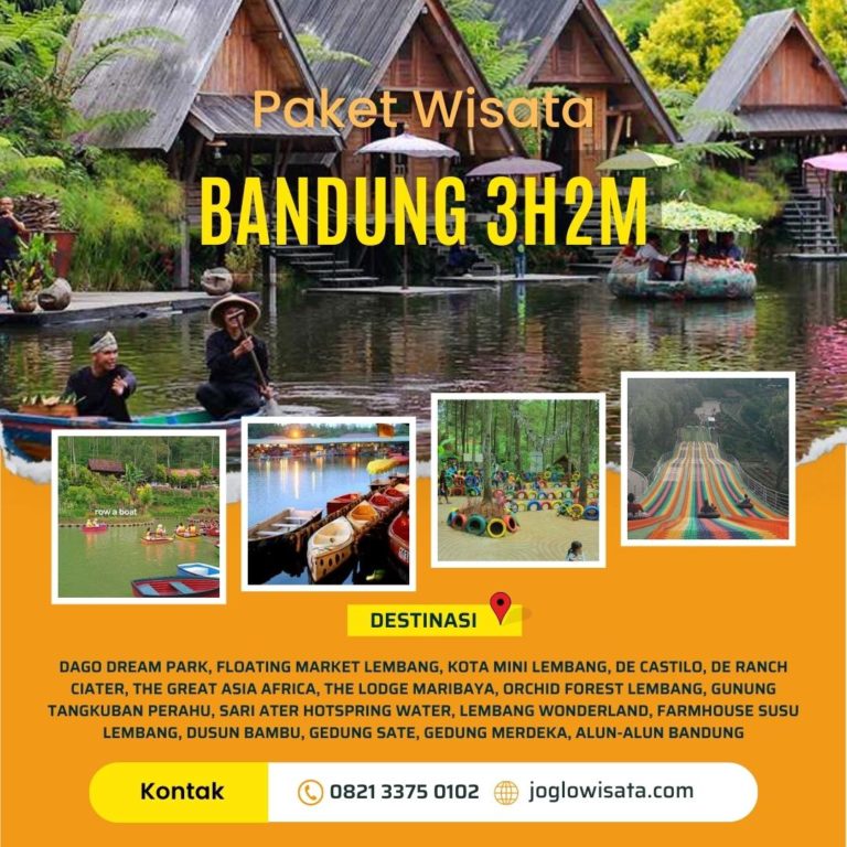 Paket Wisata Bandung Hari Malam Joglo Wisata