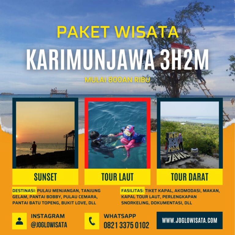 Wisata Karimunjawa Dengan Spot Terbaik Untuk Menikmati Sunset Joglo