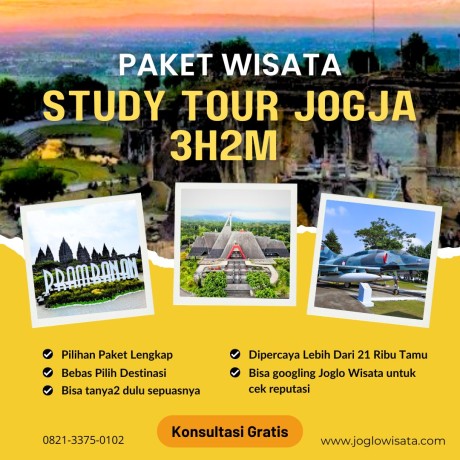 Paket Tour Rombongan Jogja & Paket Study Tour Jogja