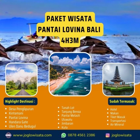Paket Wisata Pantai Lovina Bali