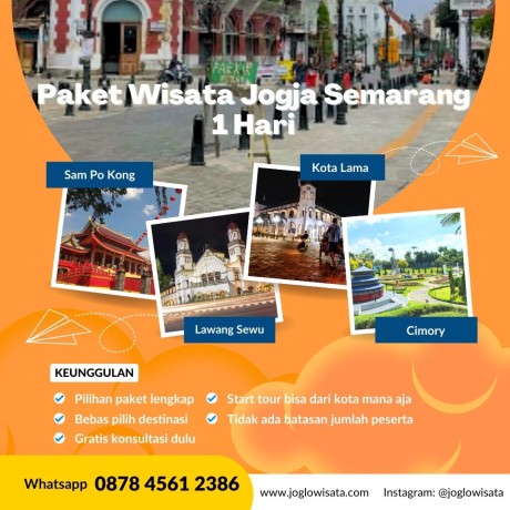 Paket Wisata Jogja Semarang 1 Hari