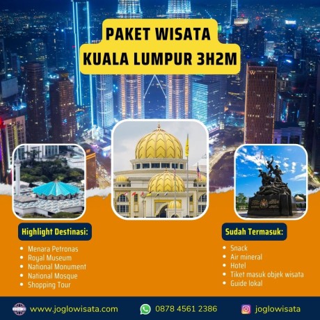 Paket Wisata Kuala Lumpur 3 Hari 2 Malam