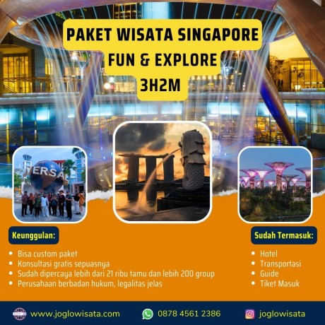 Paket Wisata Singapura 3 Hari 2 Malam