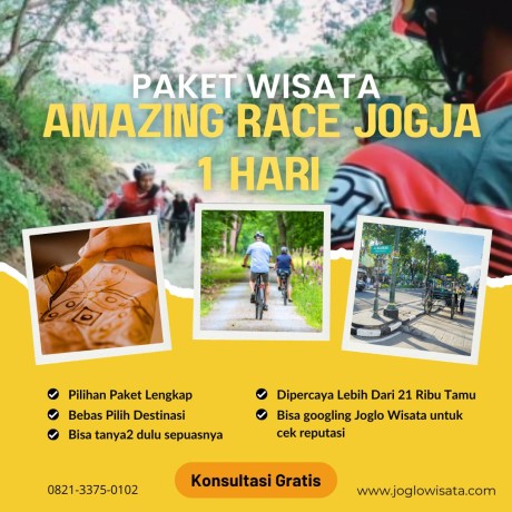 Paket Amazing Race Jogja 1 Hari