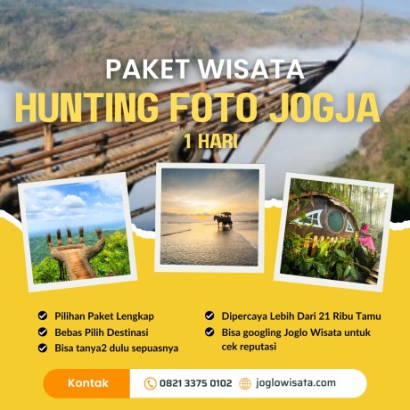 Paket Wisata Hunting Foto Jogja 1 Hari