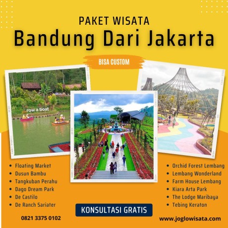 Paket Wisata Jakarta Bandung 2 Hari 1 Malam Hits Untuk Keluarga