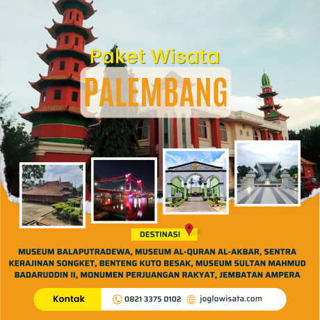 Paket Tour Palembang