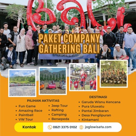 Paket Company Gathering Bali 3 Hari 2 Malam