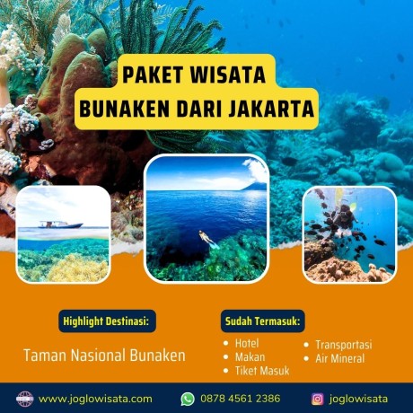 Paket Wisata Bunaken dari Jakarta