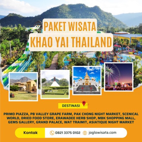 Paket Wisata Khao Yai Thailand