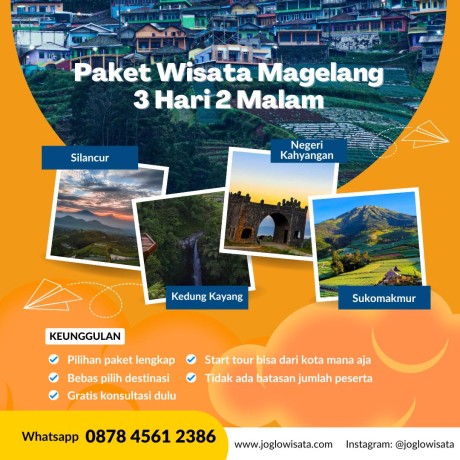 Paket Wisata Magelang 3 Hari 2 Malam