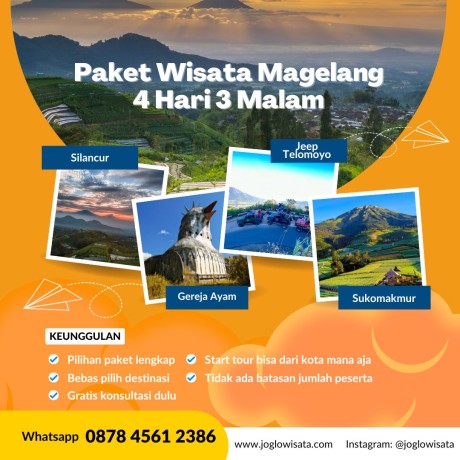 Paket Wisata Magelang 4 Hari 3 Malam