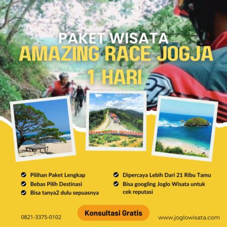 Paket Amazing Race Jogja 1 Hari