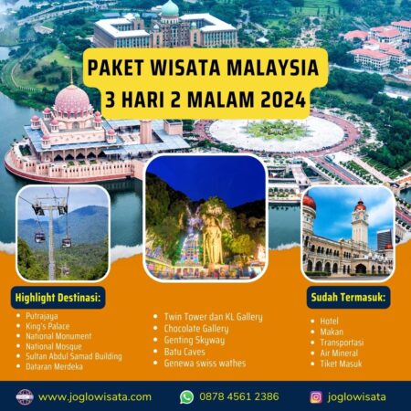 Paket Wisata Malaysia 3 Hari 2 Malam 2024