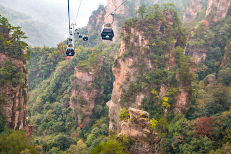 Tianzi Mountain Cable Car