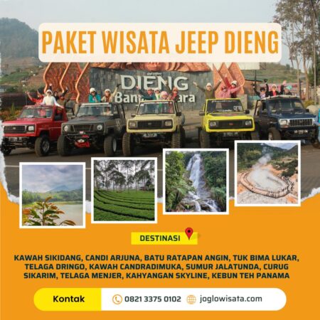 Paket Wisata Jeep Dieng